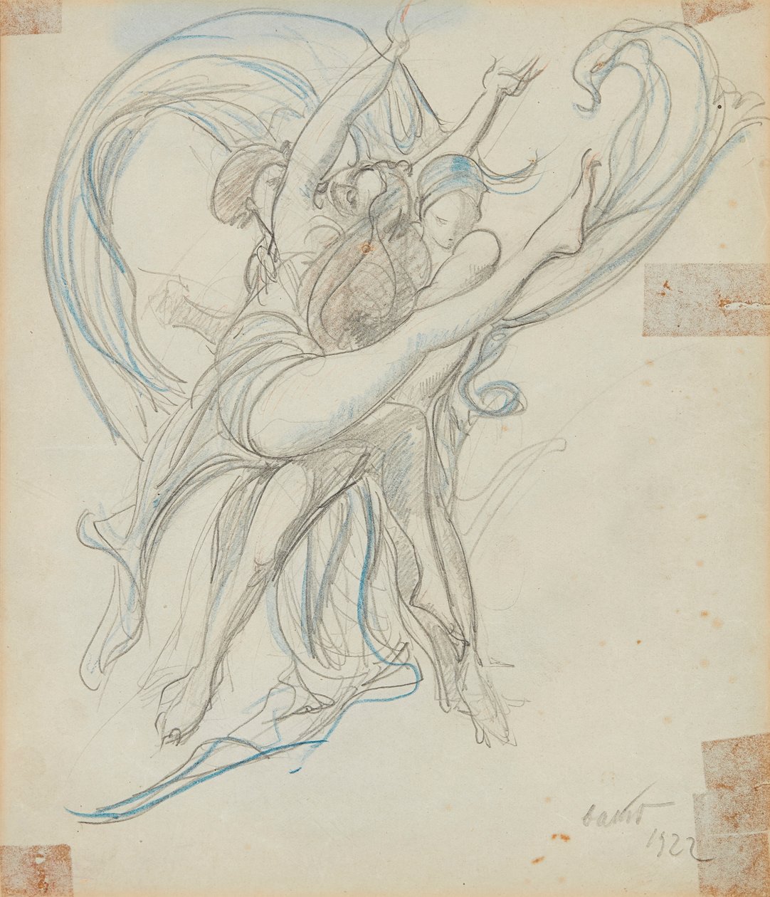 Gruppo di ballerini da Leon Bakst