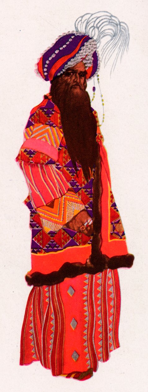 Le Sultan Samarcande, 1922, 1923 da Leon Bakst