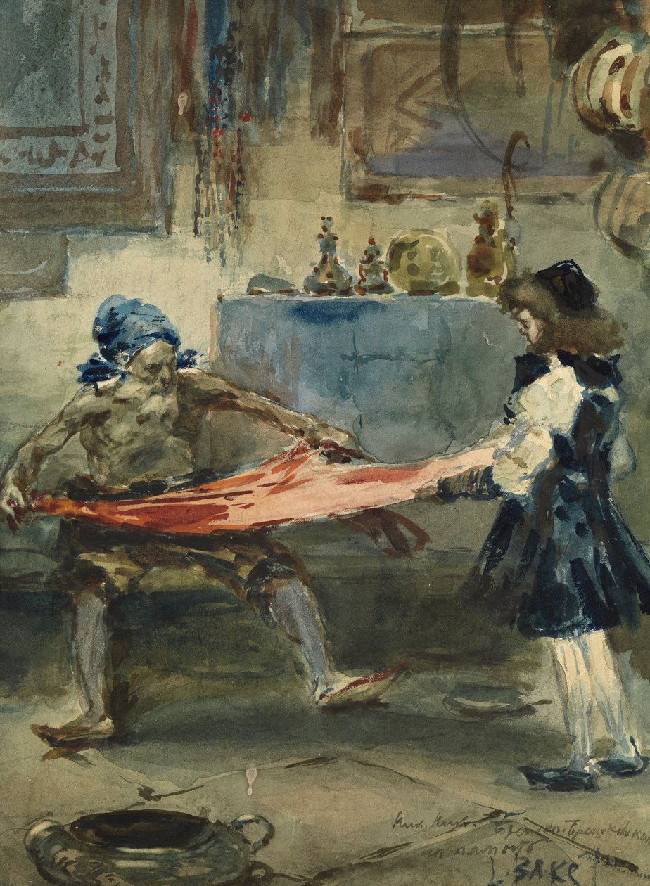 Scena orientale da Leon Bakst