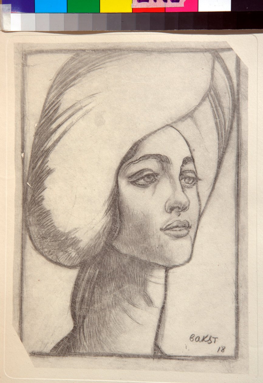 Ritratto di Madame T da Leon Bakst