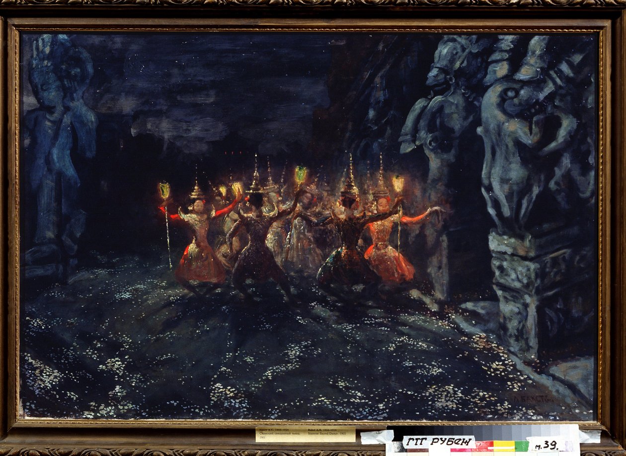 La danza sacra siamese da Leon Bakst