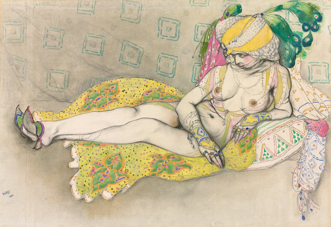 La sultana gialla da Leon Bakst