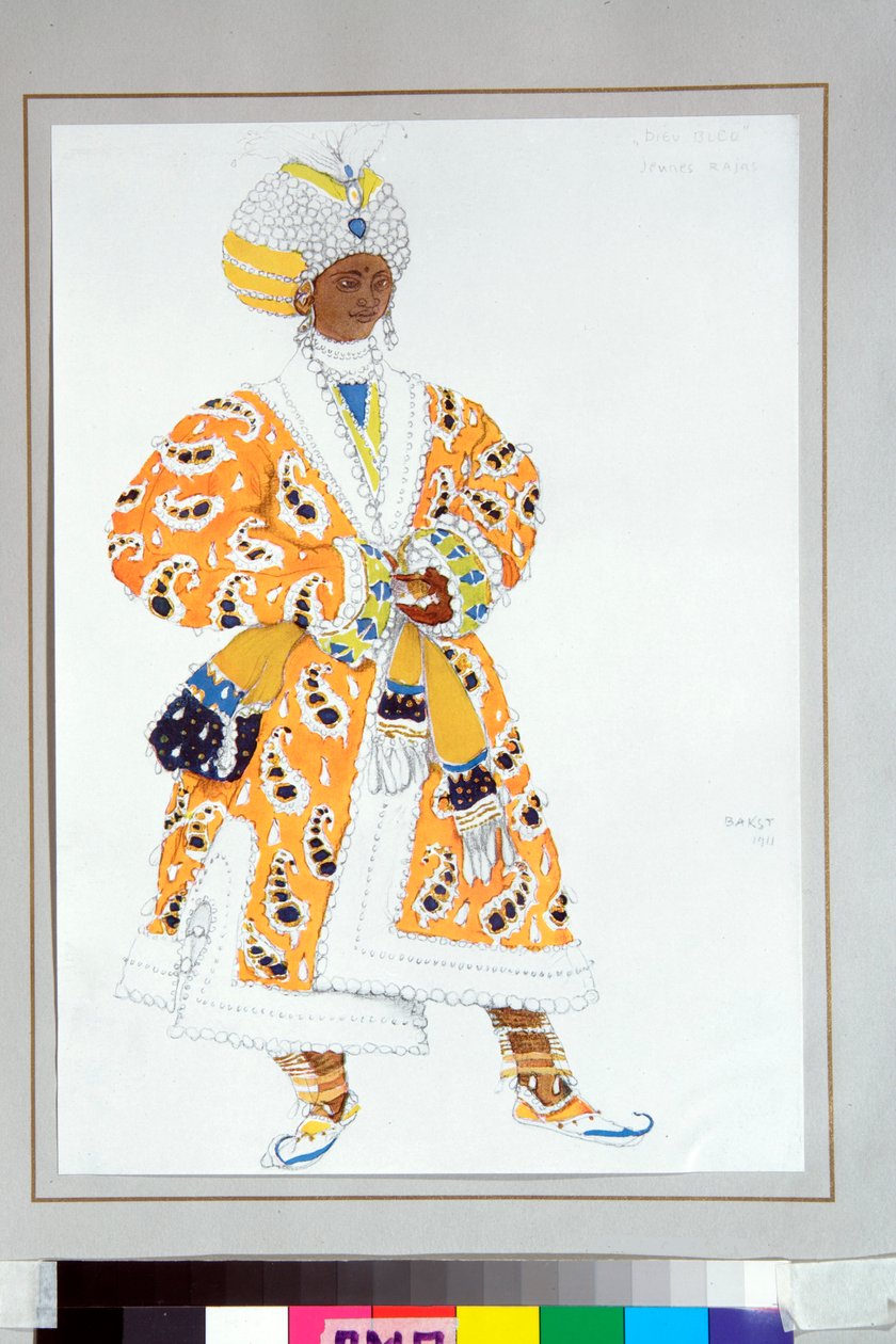 Il giovane raja da Leon Bakst