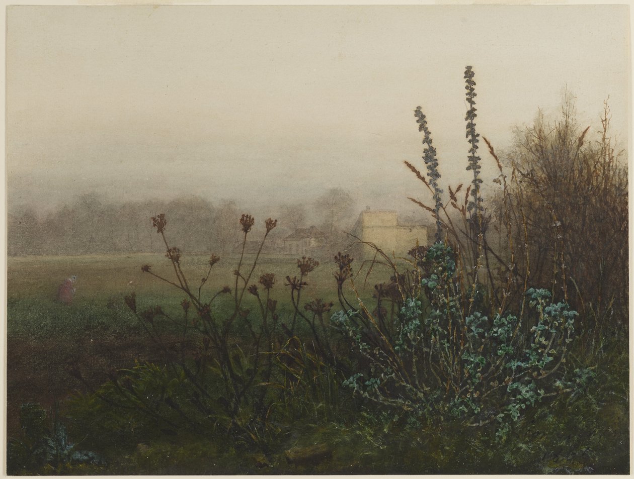 Paesaggio rurale da Léon Bonvin