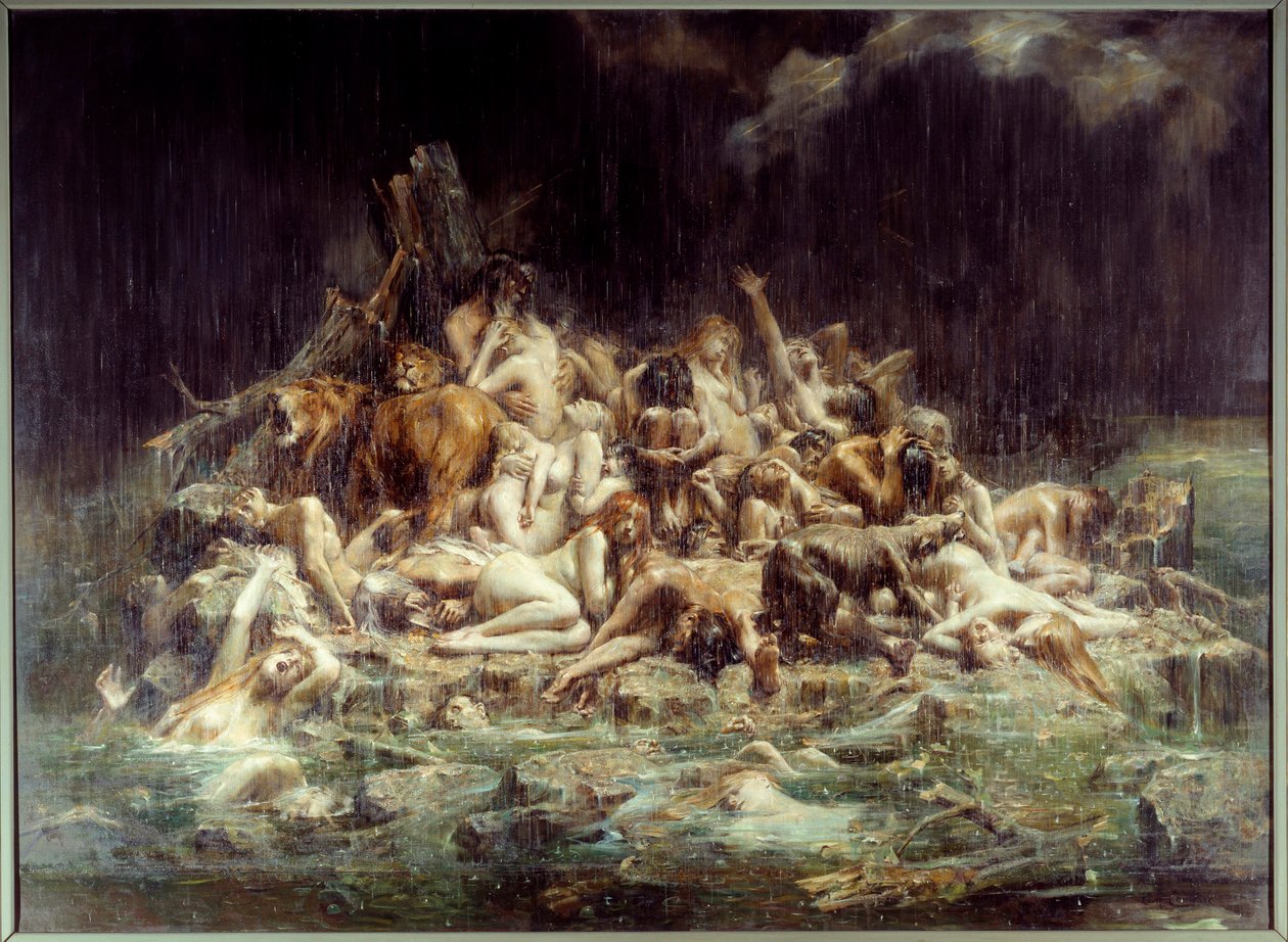 Il Diluvio da Leon Francois Comerre