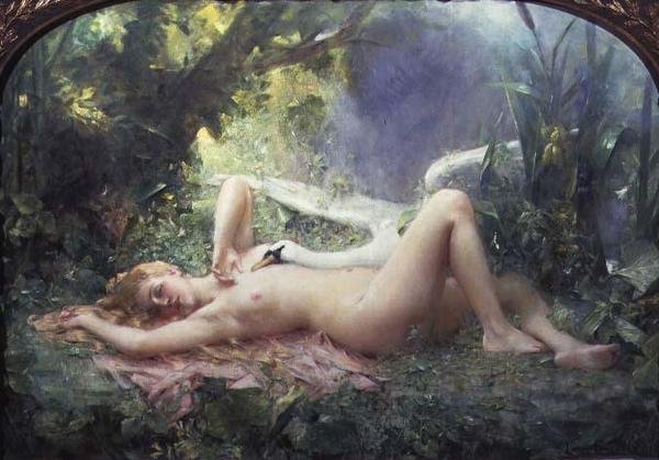 Il Trionfo del Cigno da Leon Francois Comerre