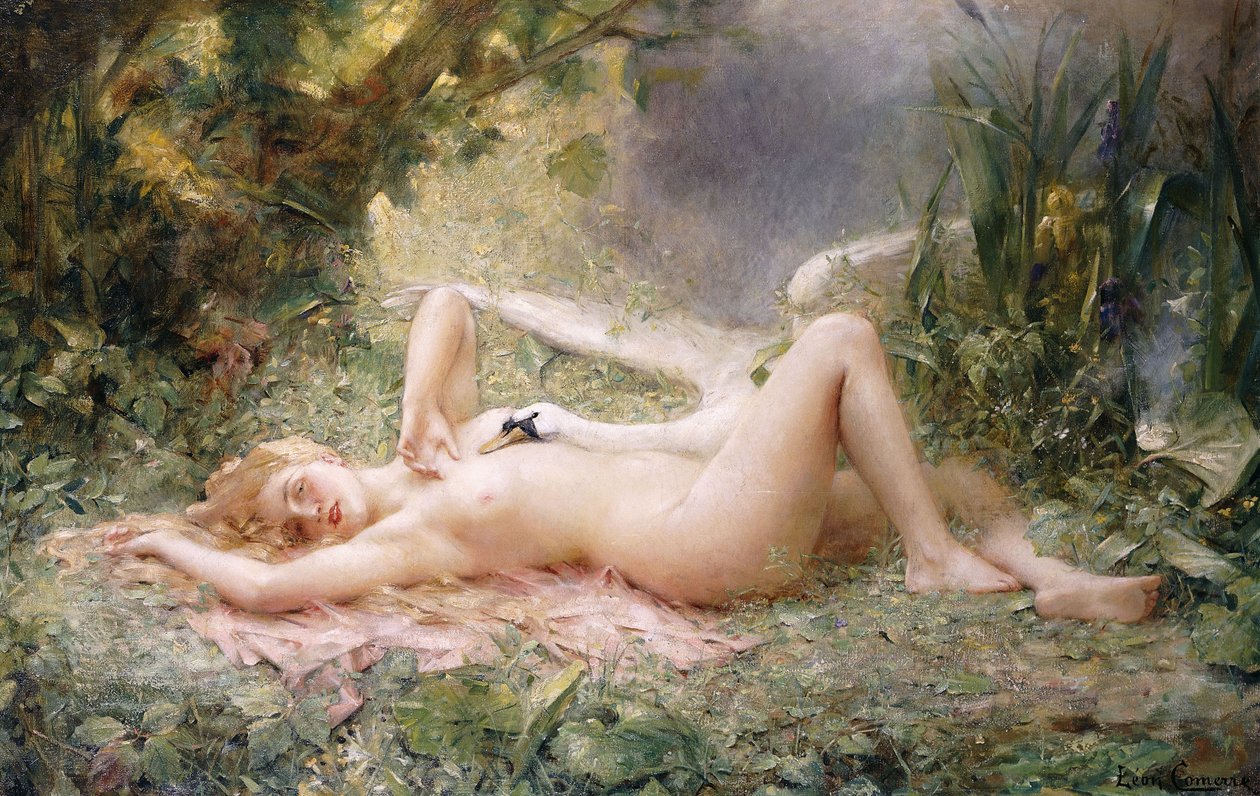 Il trionfo del cigno da Leon Francois Comerre
