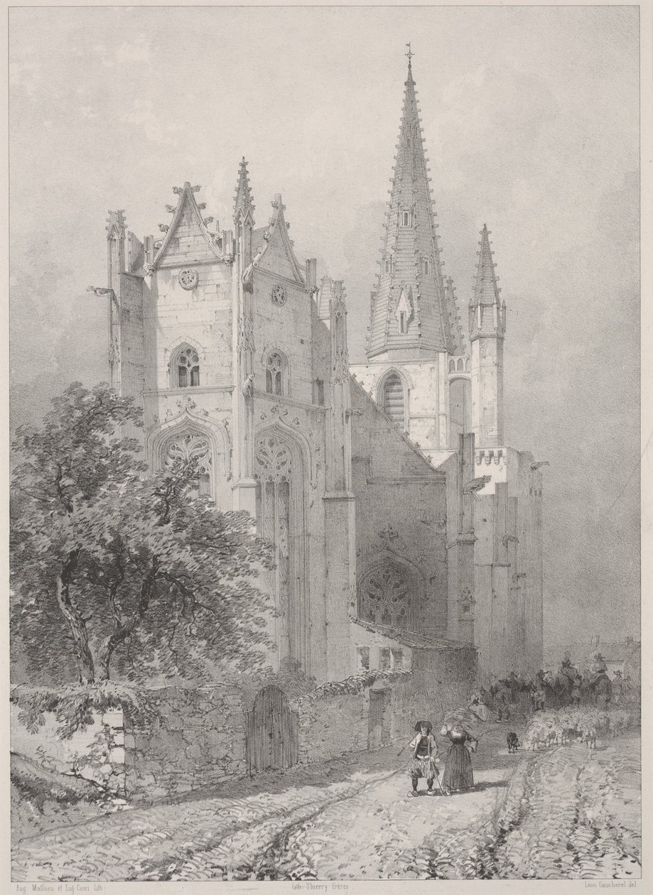 Chiesa di Hennebont, Bretagna da Leon Gaucherel