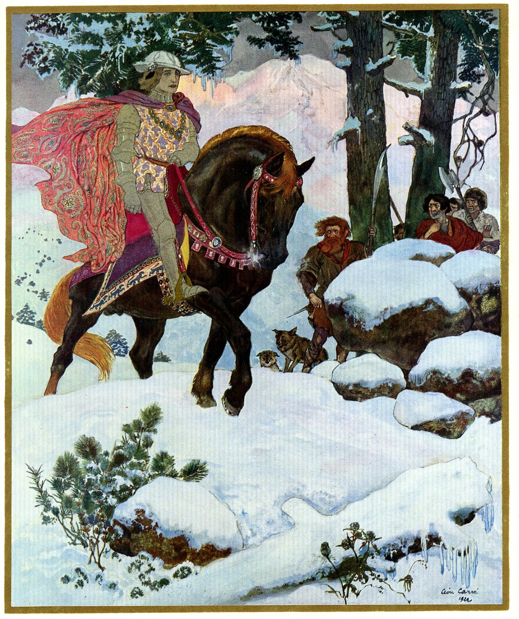 Il cavaliere dello zaffiro da Leon Georges Carre