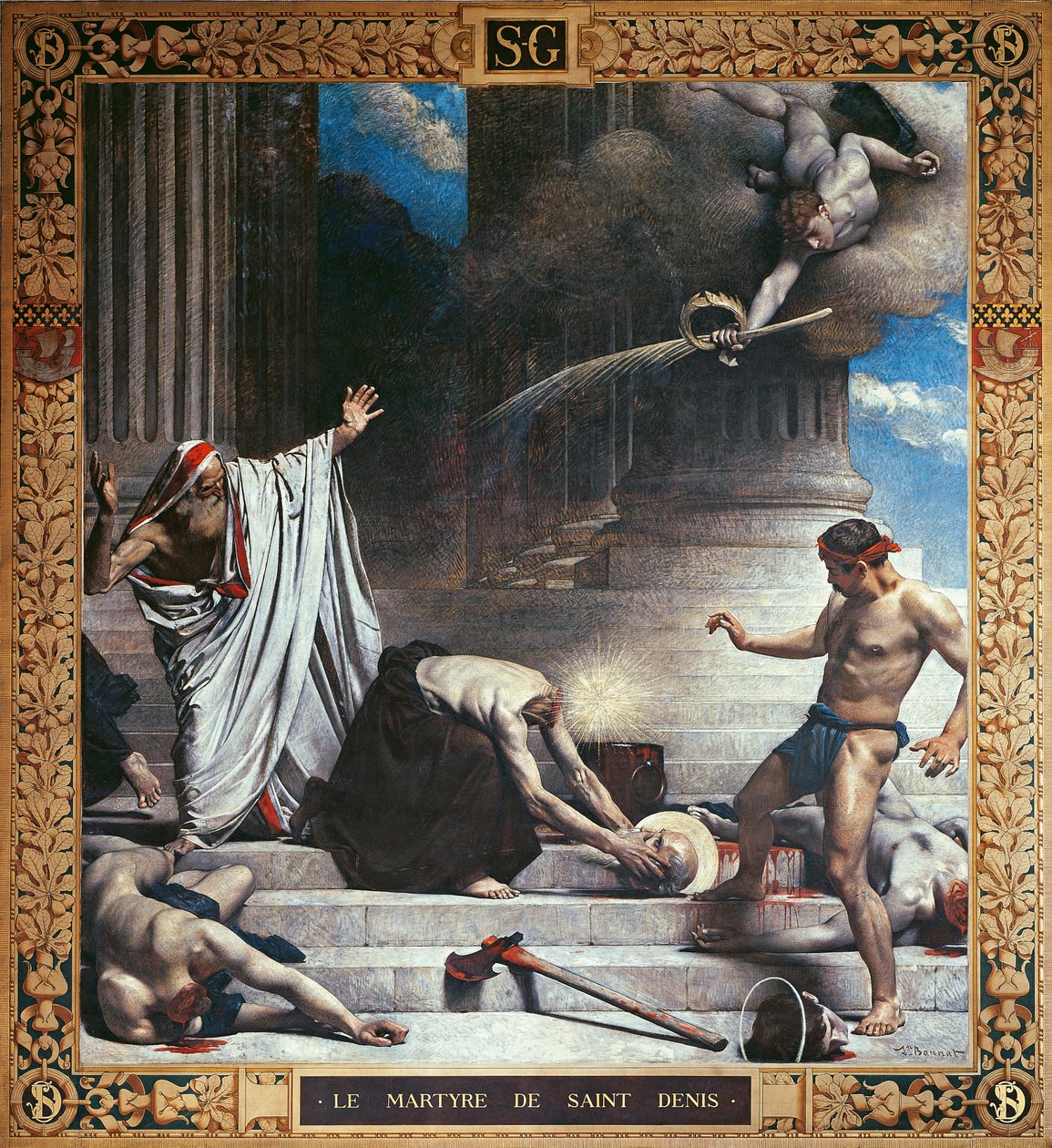 Il martirio di San Dionigi da Leon Joseph Florentin Bonnat