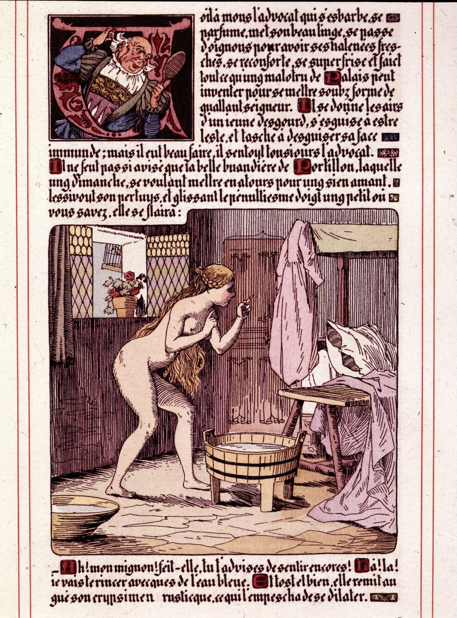 Illustrazione del romanzo di Honoré de Balzac 
