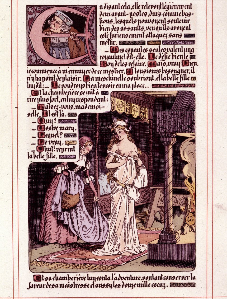 Illustrazione del romanzo di Honoré de Balzac 