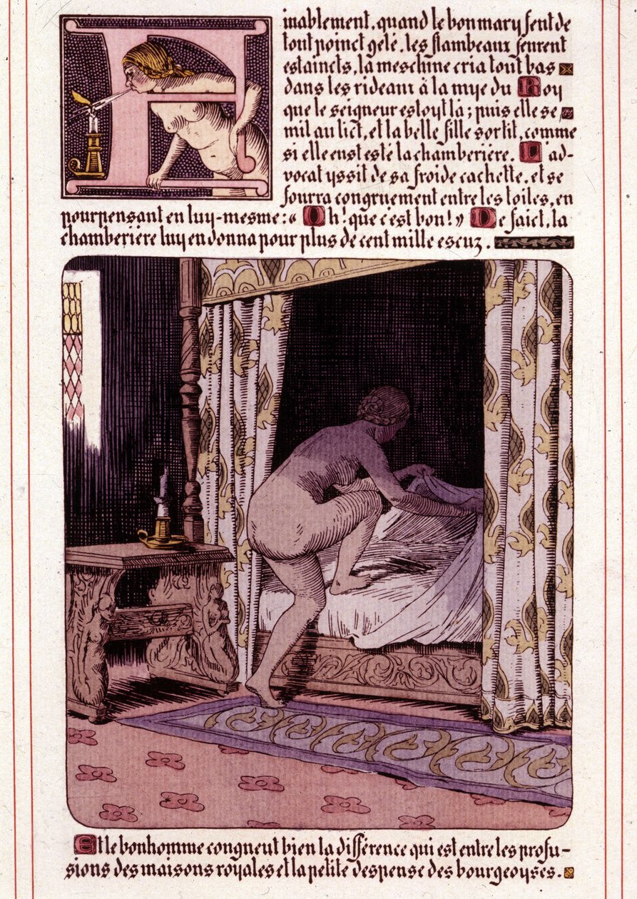 Illustrazione del romanzo di Honoré de Balzac 
