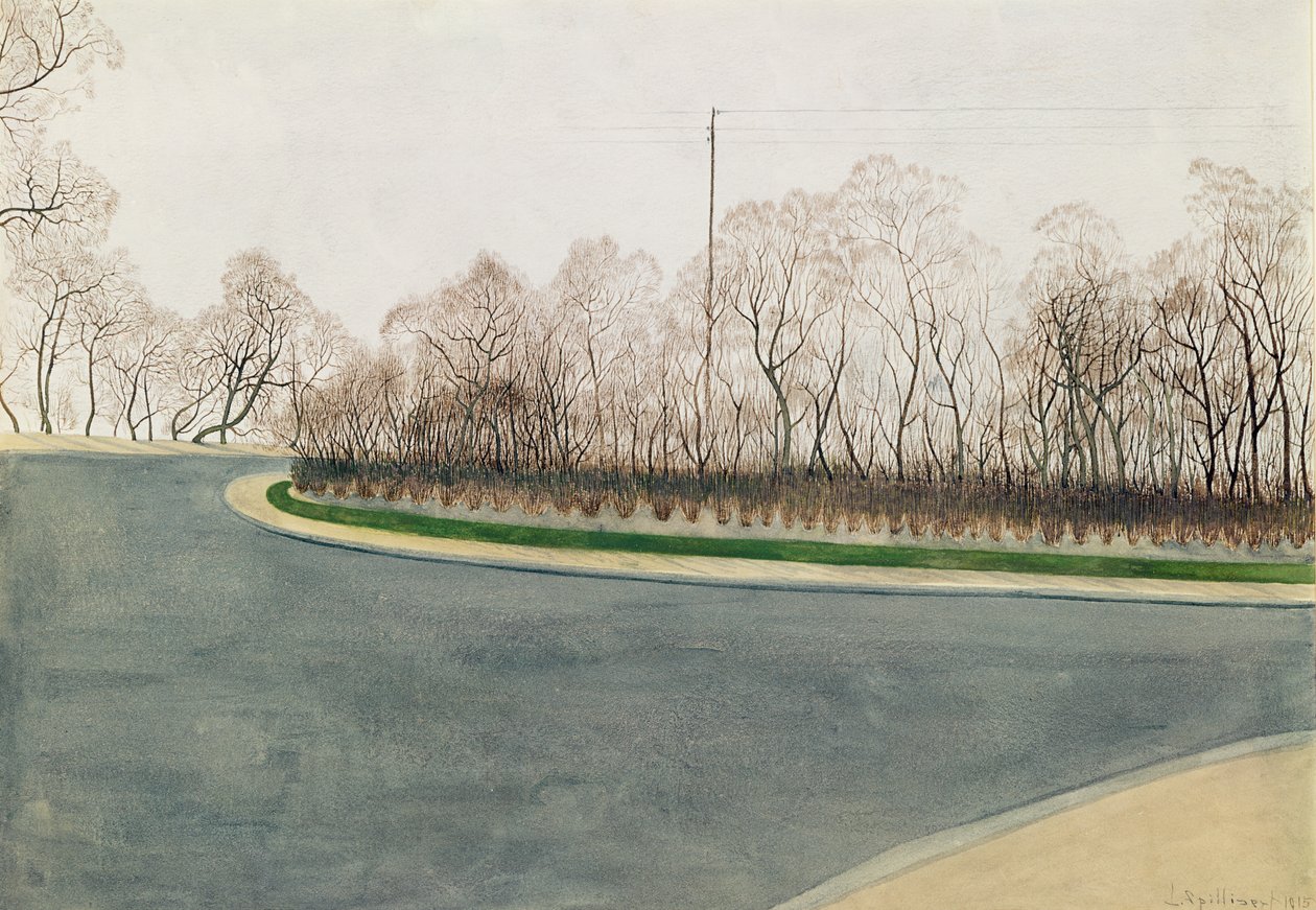 Strada deserta da Leon Spilliaert