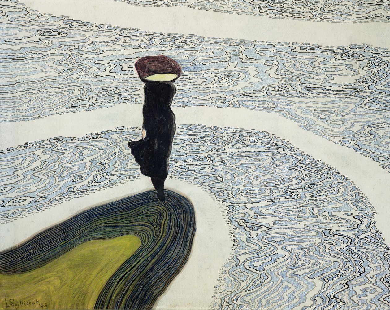 Donna sulla riva da Leon Spilliaert