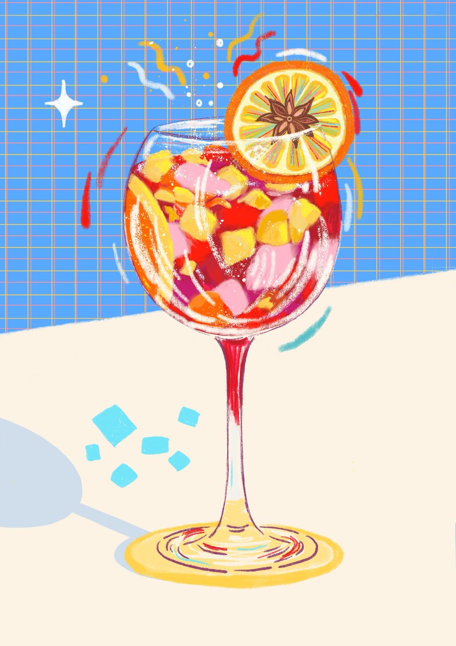Tentazione tropicale, 2025 (digitale) da Leona Tsiara