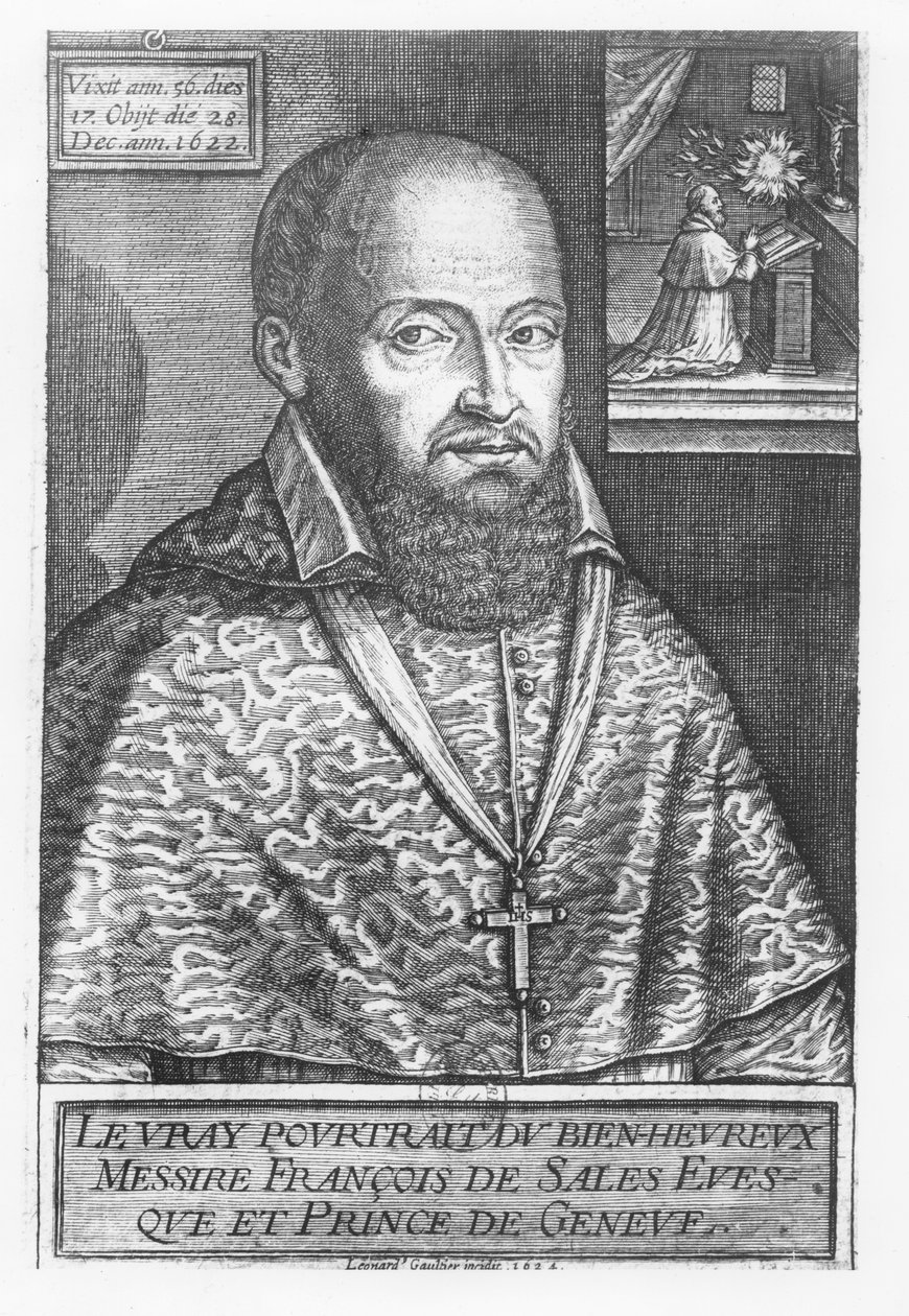 Francesco di Sales da Leonard Gaultier