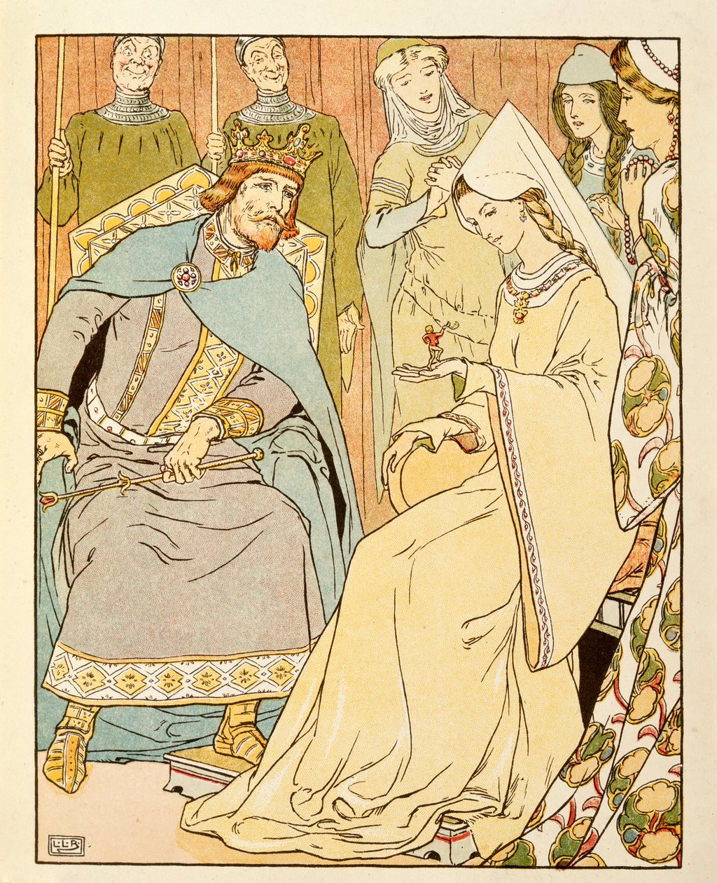 Illustrazione da Pollicino da Leonard Leslie Brooke
