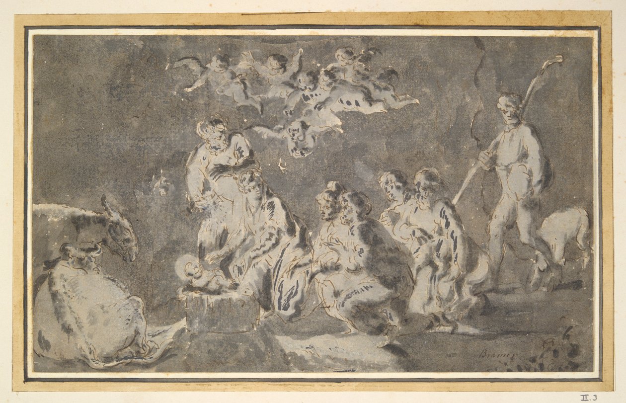 Adorazione dei Pastori da Leonard Bramer