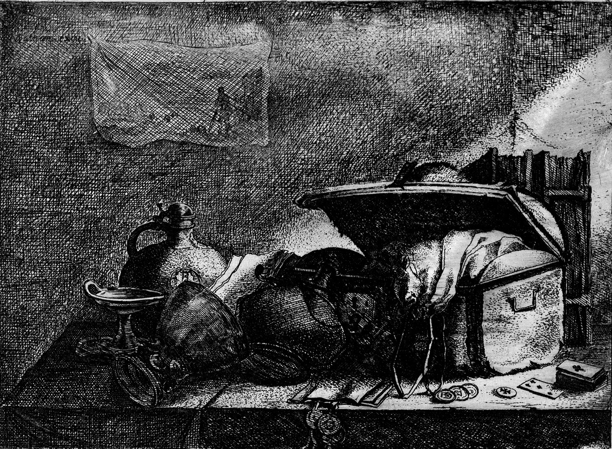La Scatola da Viaggio da Leonard Bramer