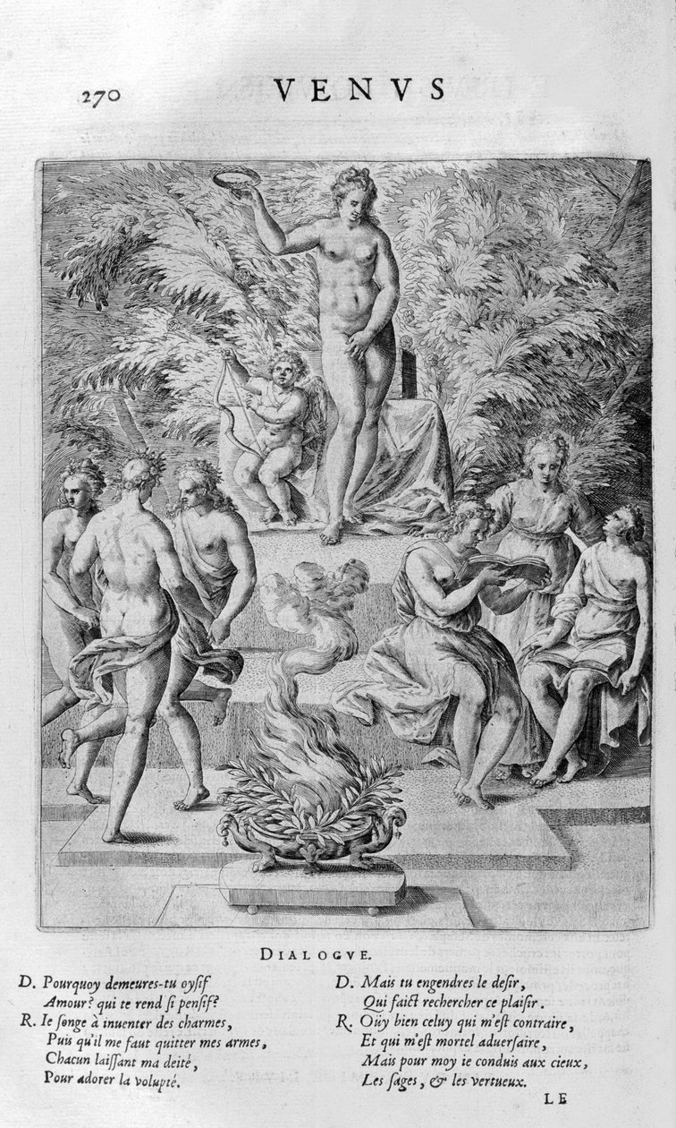 Adorazione della dea Venere da Leonard Gaultier