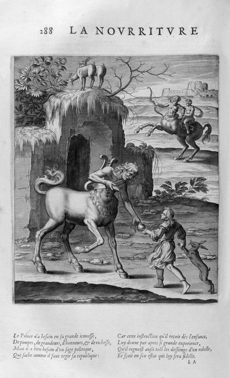 La Nourriture allegoria mitologica greca da Leonard Gaultier