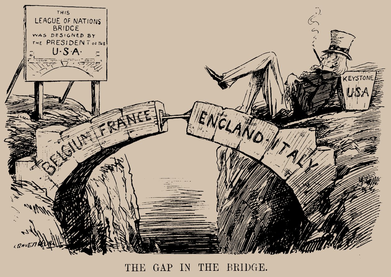 Il divario nel ponte. Cartone animato sull