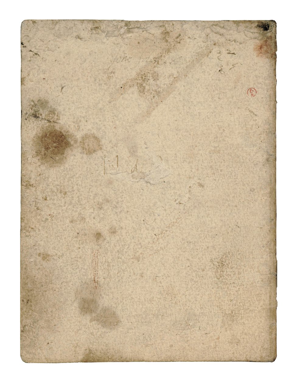 Codice sul volo degli uccelli, risguardo IV da Leonardo da Vinci