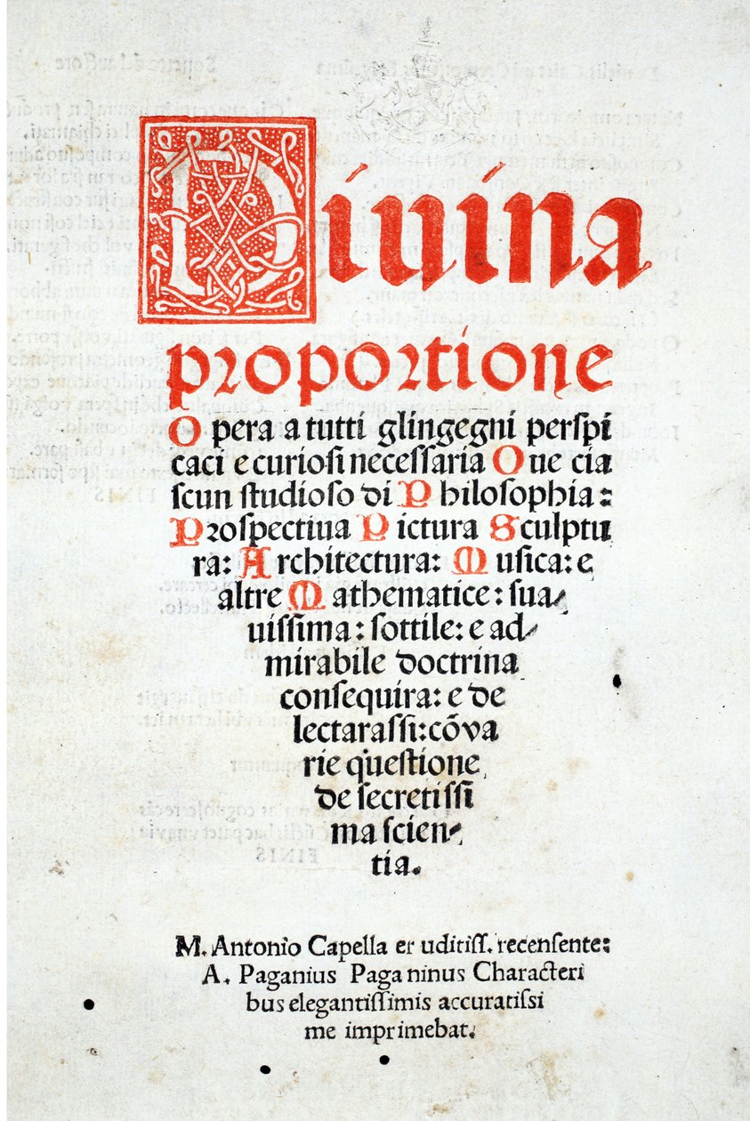 Frontespizio, da 