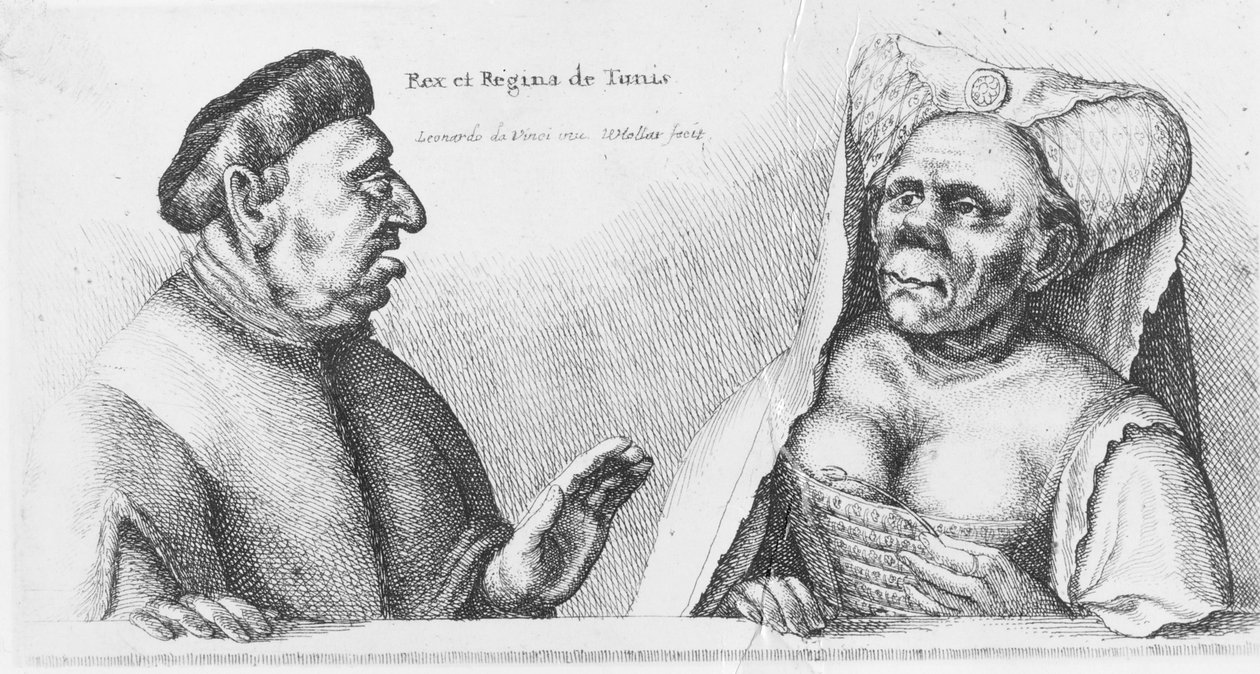Rex et Regina de Tunis da Leonardo da Vinci