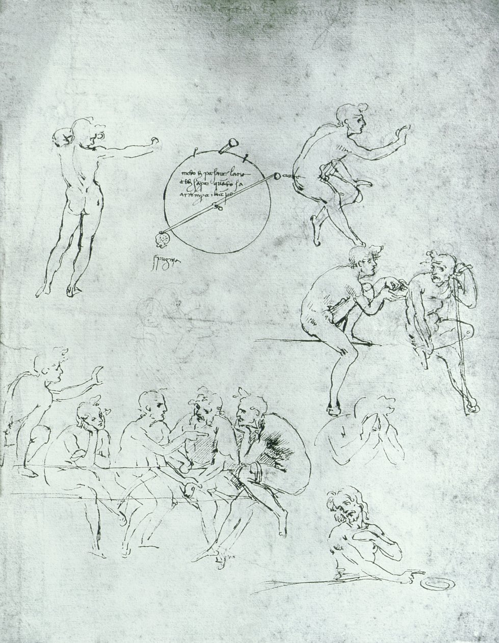 Studio di figure per 