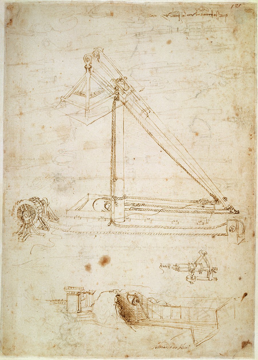 Macchina da guerra da Leonardo da Vinci