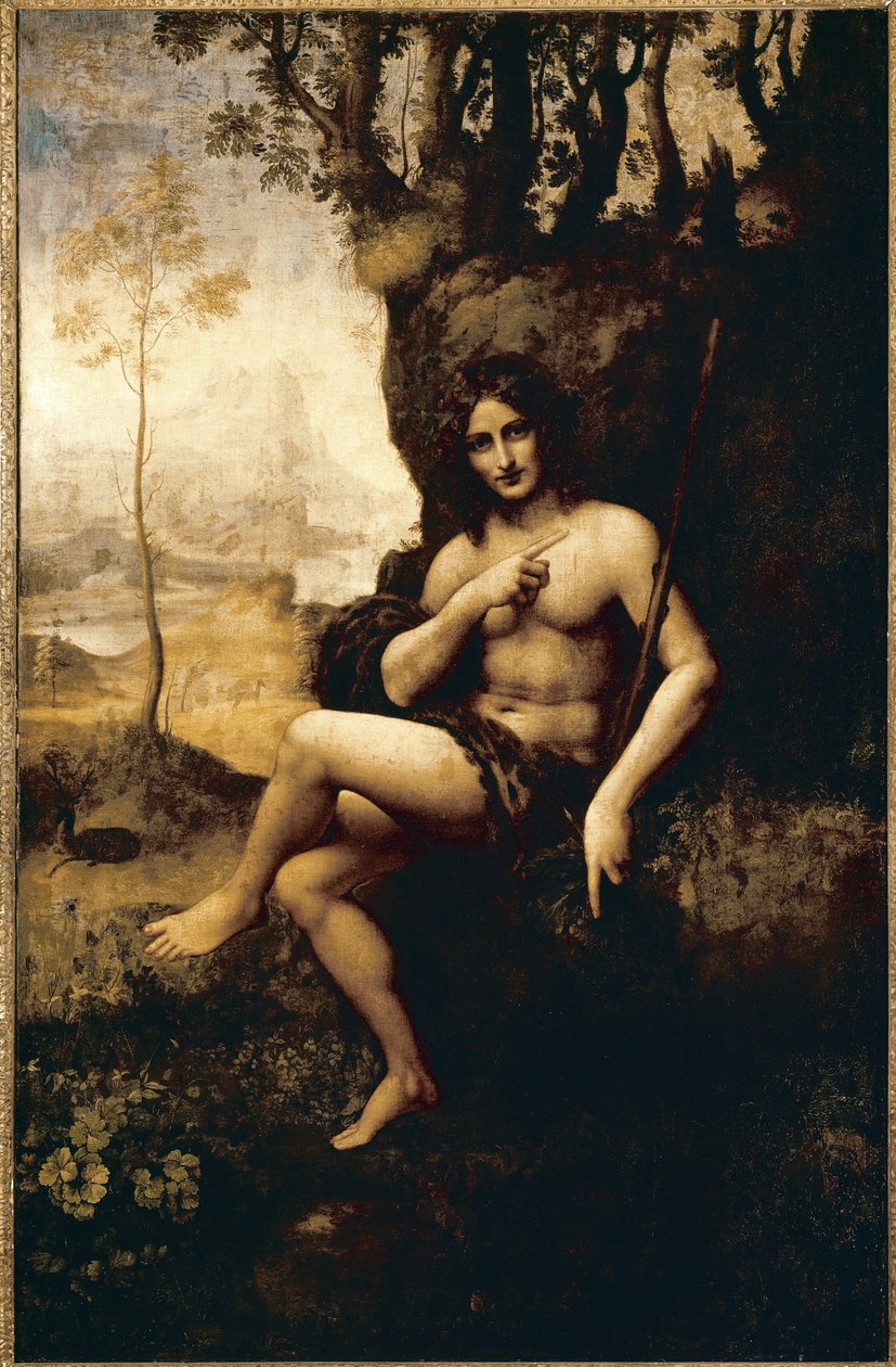 Bacco da Leonardo da (studio of) Vinci