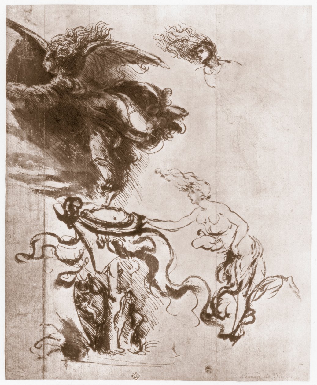 Allegoria della Fortuna, c1483 da Leonardo da Vinci