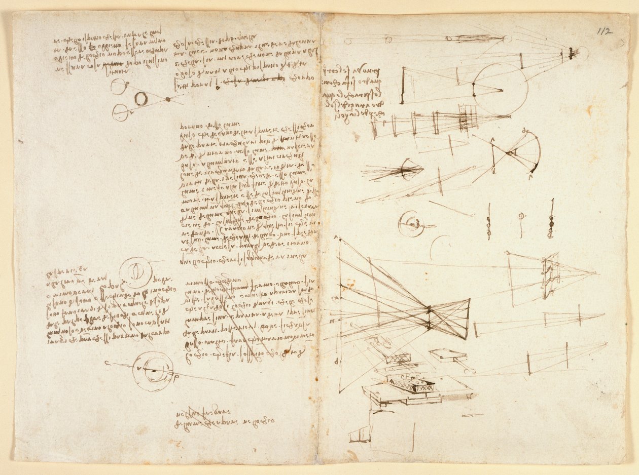 Note, schizzi e un diagramma sulle proprietà dell