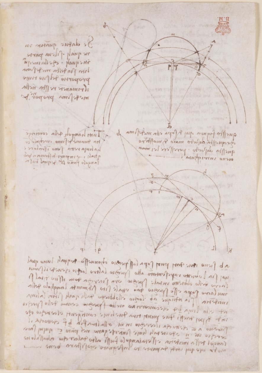 Note e diagrammi geometrici sull