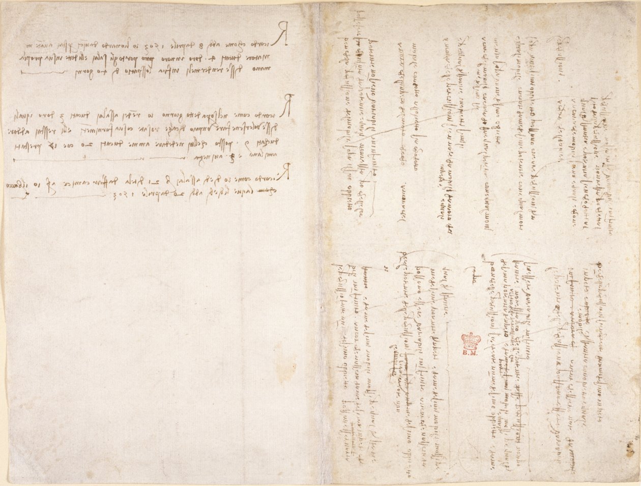 Note di Leonardo da Vinci dal 