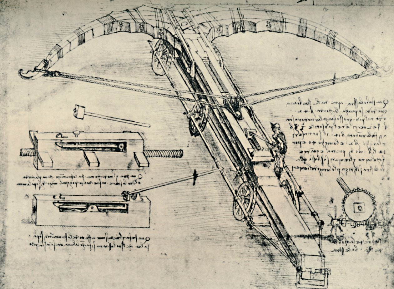 Ballista, 1928 da Leonardo da Vinci