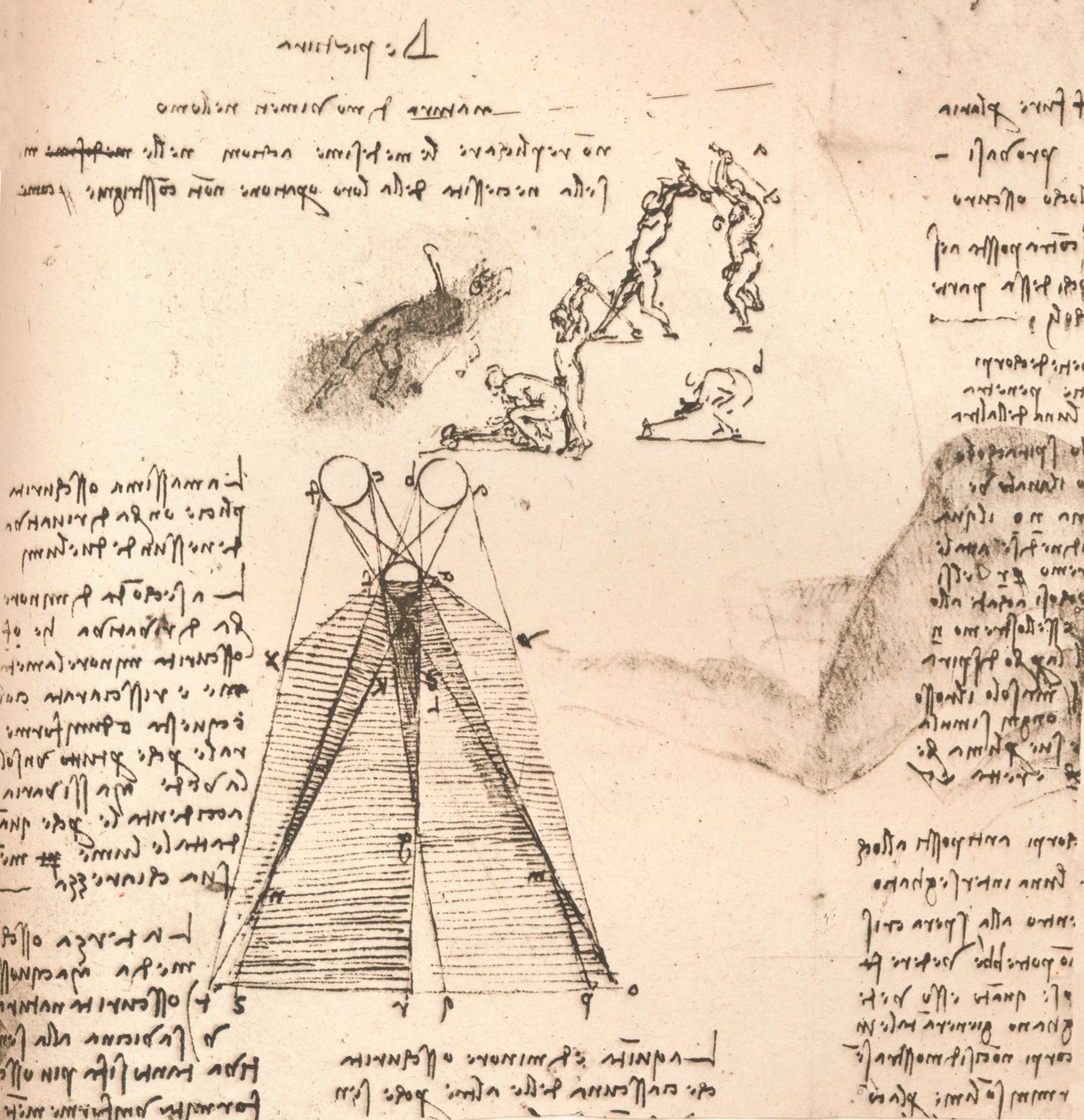 Diagramma che illustra la teoria della luce e dell