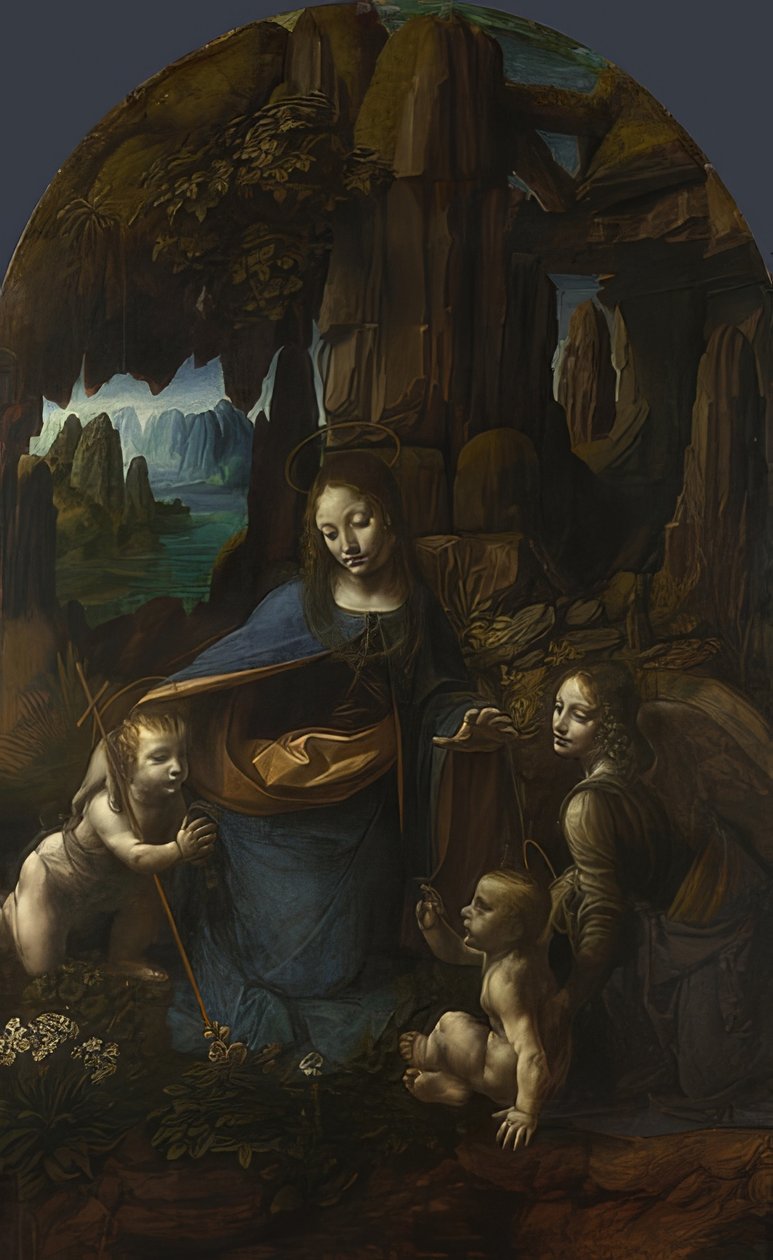 La Vergine delle Rocce (per l