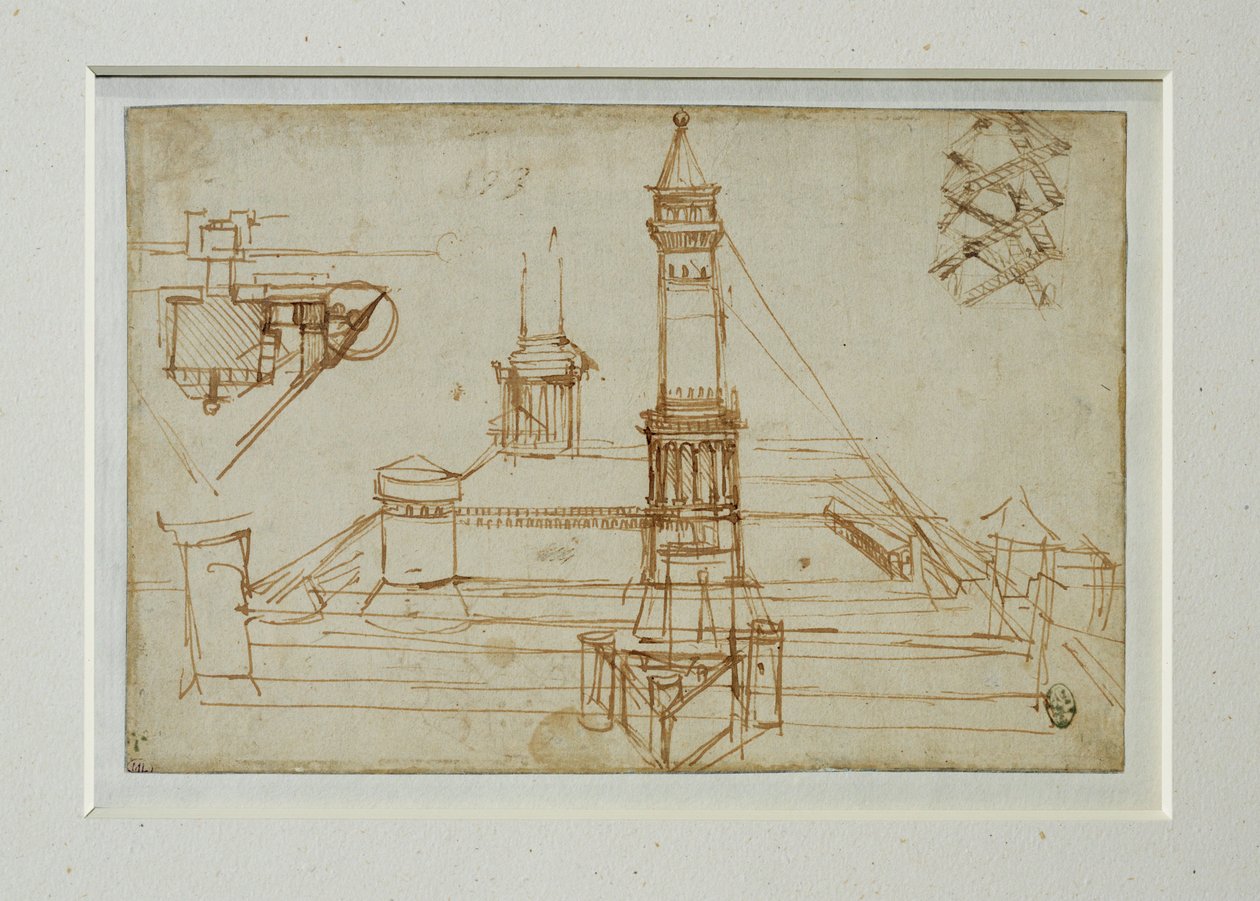 Studio architettonico ... da Leonardo da Vinci
