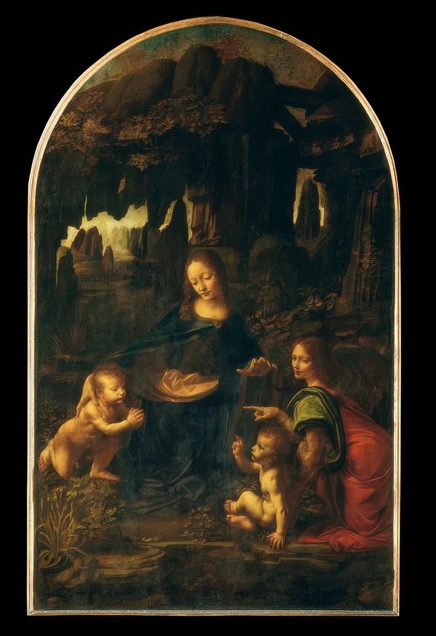 Madonna delle grotte da Leonardo da Vinci