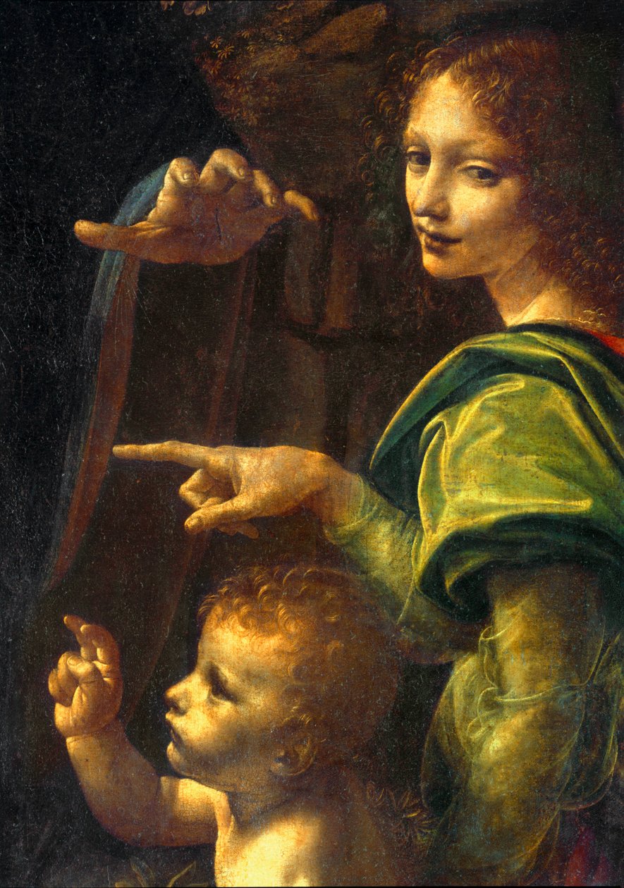 La Vierge aux rochers - La Madonna delle Rocce ... da Leonardo da Vinci