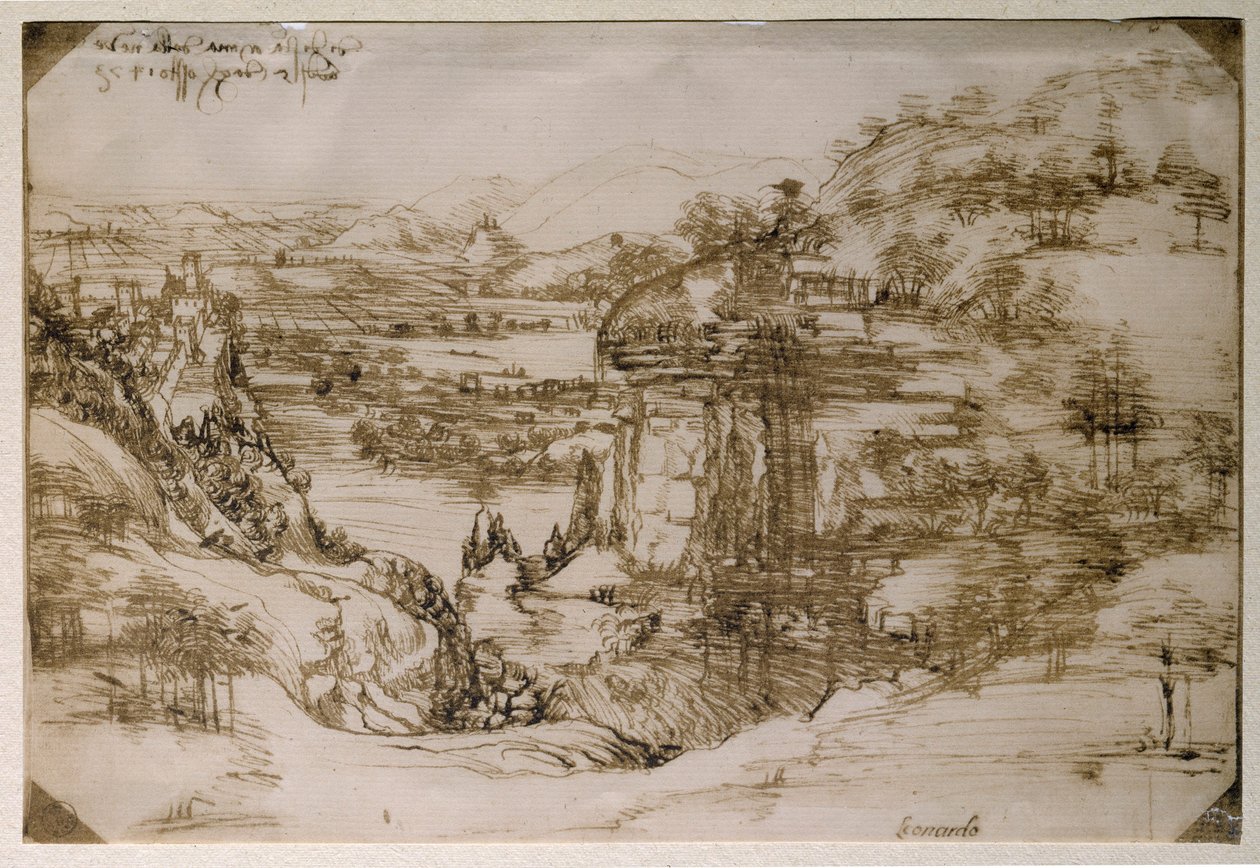 Paesaggio di Santa Maria della Neve: il paesaggio della Valle dell