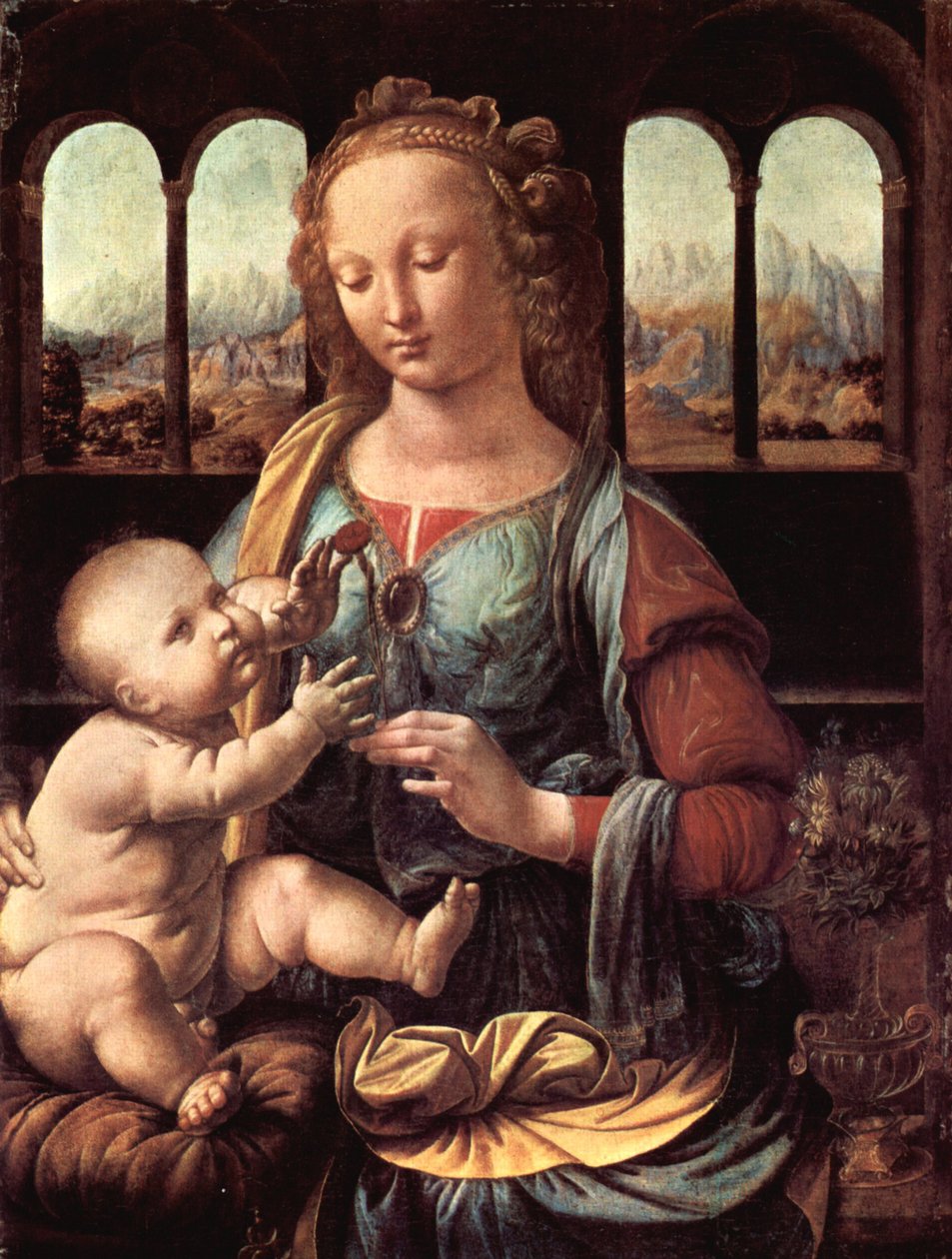 Madonna del Garofano da Leonardo da Vinci