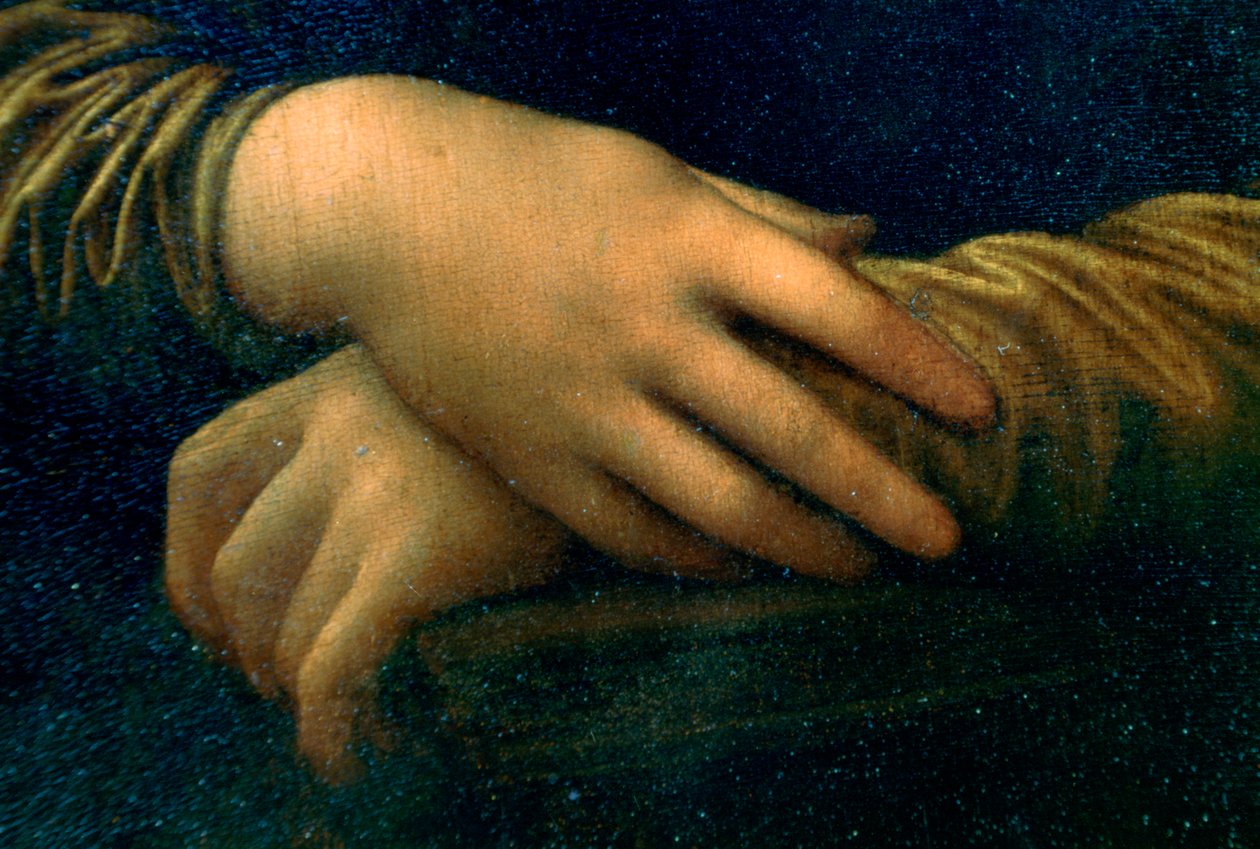 Ritratto di Monna Lisa (dettaglio) da Leonardo da Vinci