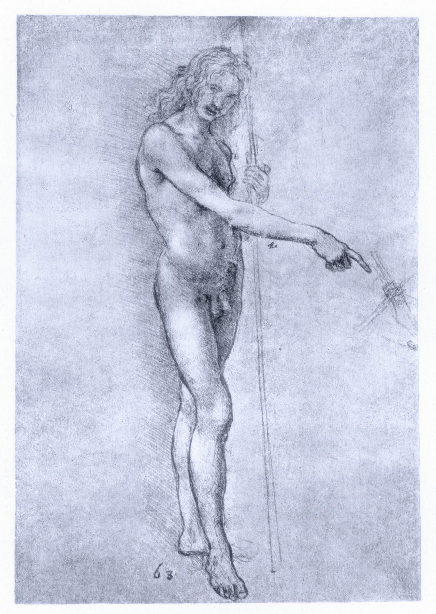 San Giovanni Battista, c1478 da Leonardo da Vinci