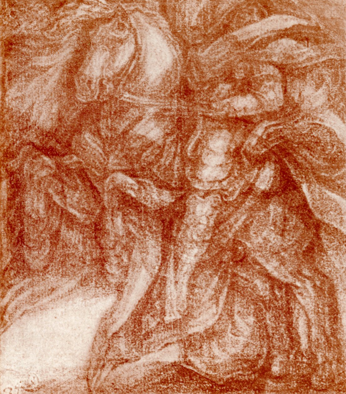 Studio di un cavaliere, 1913 da Leonardo da Vinci