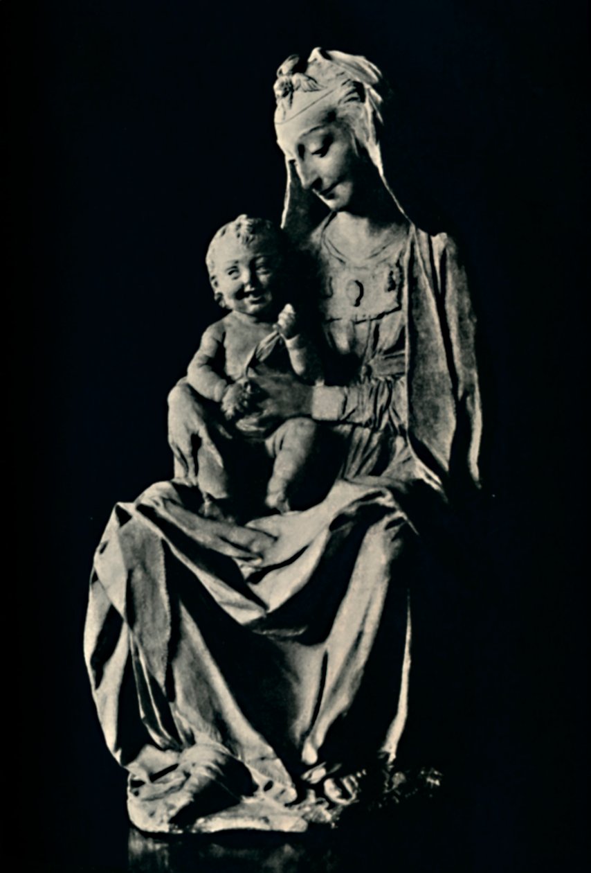 La Madonna con il Bambino che ride, 1928 da Leonardo da Vinci