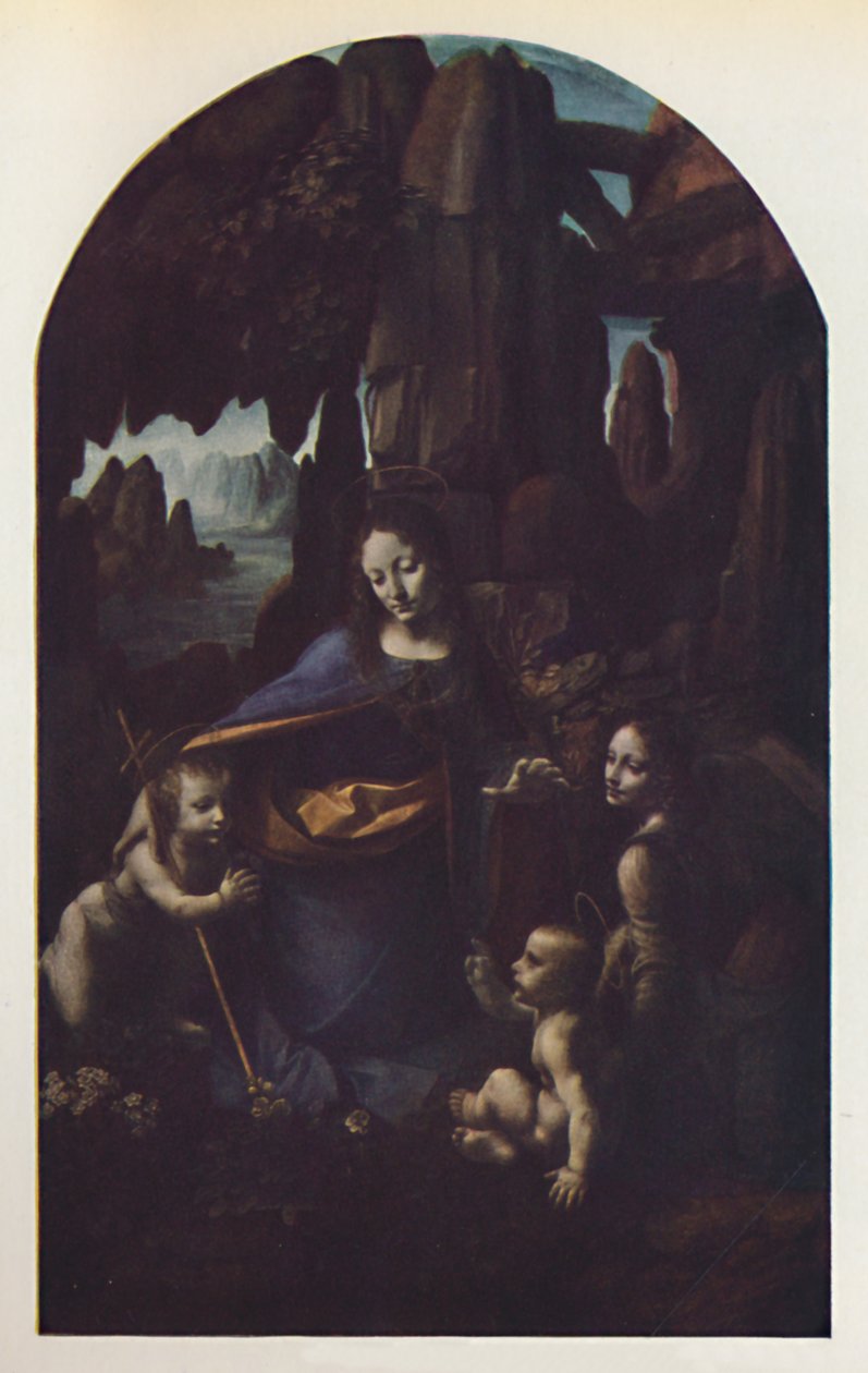 La Vergine delle Rocce da Leonardo da Vinci